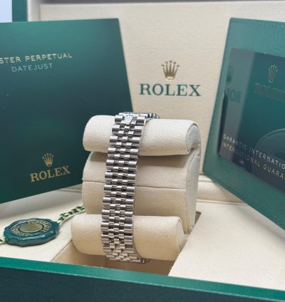 Rolex Datejust 31 New 2025 Pink Diamond Dial Scattered Diamond Bezel Stainless Steel Jubilee