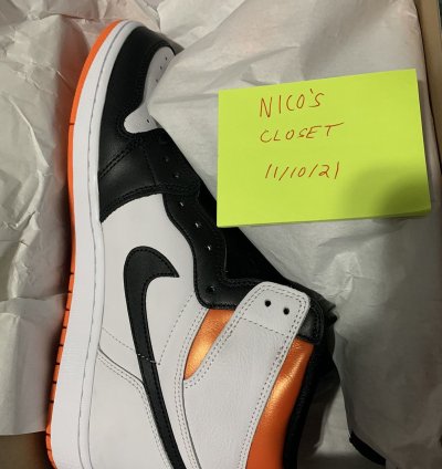 Jordan 1 High Electro Orange