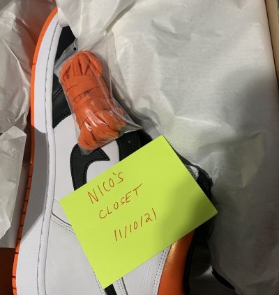 Jordan 1 High Electro Orange