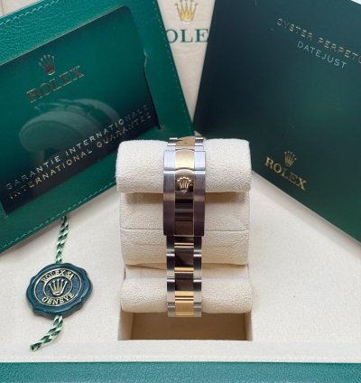 Rolex Datejust 31 New Mother Of Pearl Diamond Dial Fluted Bezel Oyster Bracelet