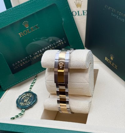 Rolex Datejust 31 New Mother Of Pearl Diamond Dial Fluted Bezel Oyster Bracelet