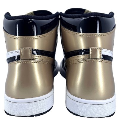 1 Retro High Nrg Patent Gold Toe