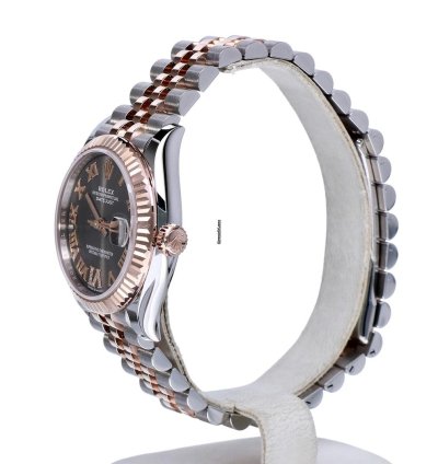 Rolex Datejust 31 Oyster Datejust Jubilee Rose Gold Steel Grey Roman Diamonds 31 Mm Unworn 2025