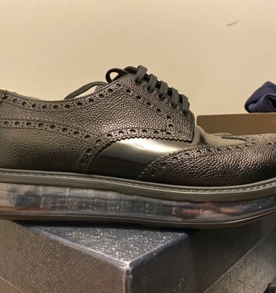 Levitate Brushed Leather Derby-sz Uk5 5 39 5 To 40