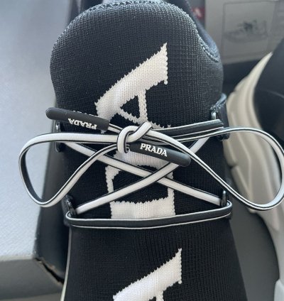 Limited Rare Sold Out Brand New Iconic Prada Logo Sneaker