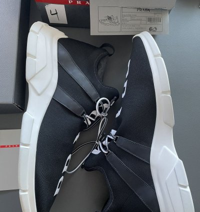 Limited Rare Sold Out Brand New Iconic Prada Logo Sneaker