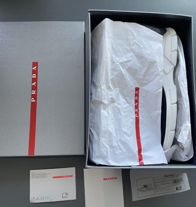 Limited Rare Sold Out Brand New Iconic Prada Logo Sneaker