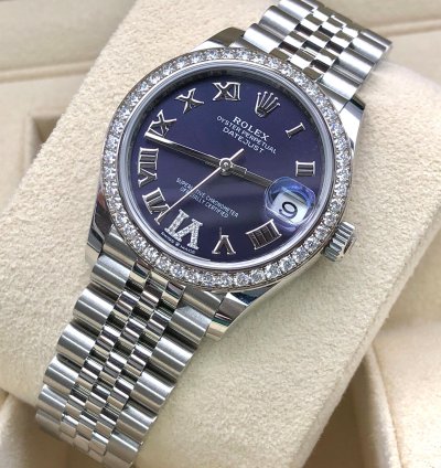 Rolex Datejust 31 Purple Vi Jubilee