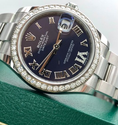 Rolex Datejust 31 Purple Vi Oyster