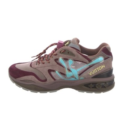 Louis Vuitton - Lv Trail Sneaker Purple And Blue Suede