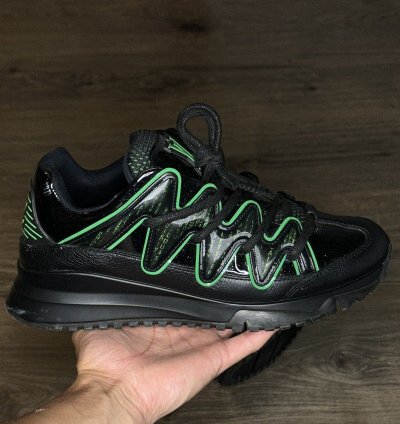 Louis Vuitton - Zig Zag Sneakers Black And Green