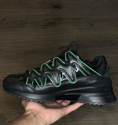 Louis Vuitton - Zig Zag Sneakers Black And Green