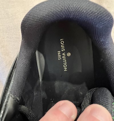 Louis Vuitton - Zig Zag Sneakers Black And Green