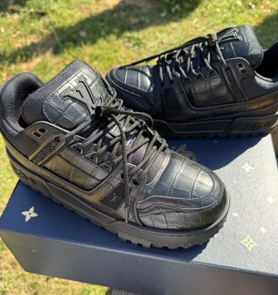 Louis Vuitton Alligator Maxi Trainers