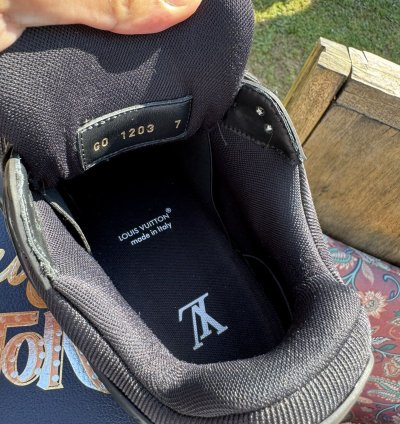 Louis Vuitton Alligator Maxi Trainers