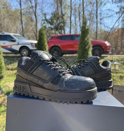 Louis Vuitton Alligator Maxi Trainers
