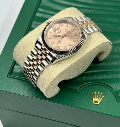 Rolex Datejust 36 126231 Viix Pink Roman Dial Jubilee