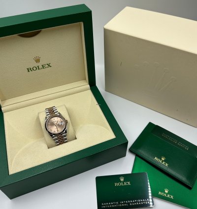 Rolex Datejust 36 126231 Viix Pink Roman Dial Jubilee