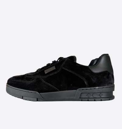 Louis Vuitton Black Suede Employee Trainers