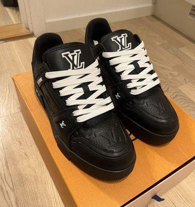 Louis Vuitton Black Trainers