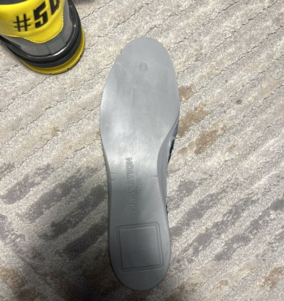 Louis Vuitton Black Yellow Trainer