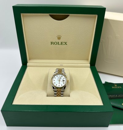 Rolex Datejust 36 126233ng White Jubilee