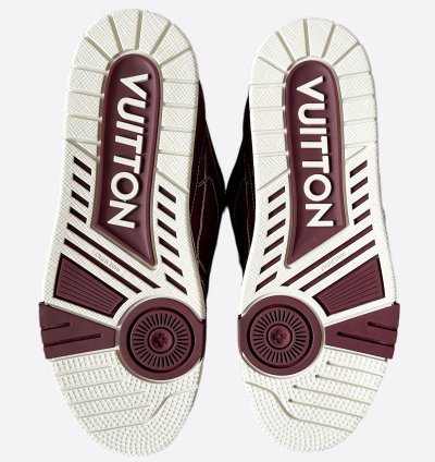 Louis Vuitton Bordeaux Skate Trainers