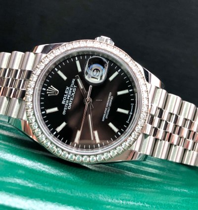 Rolex Datejust 36 126284rbr Black Jubilee
