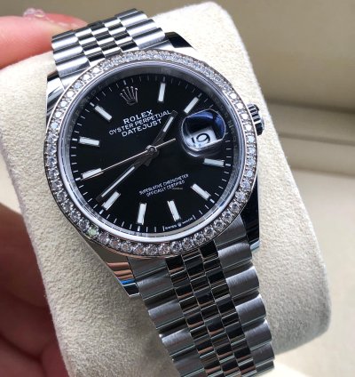 Rolex Datejust 36 126284rbr Black Jubilee