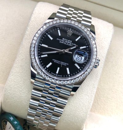 Rolex Datejust 36 126284rbr Black Jubilee