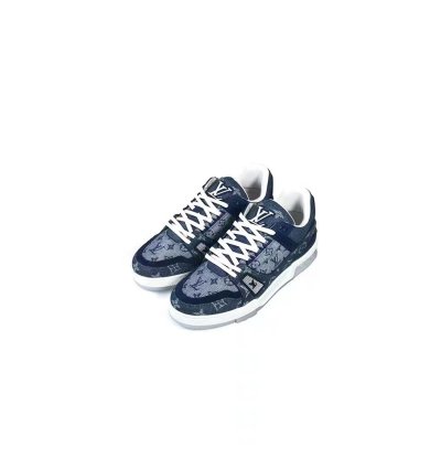 Louis Vuitton Denim Monogram Trainer