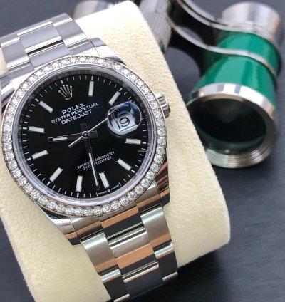 Rolex Datejust 36 126284rbr Black Oyster