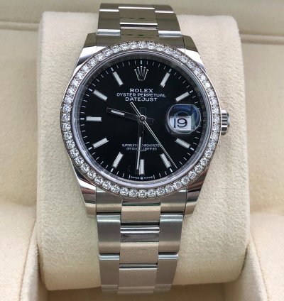 Rolex Datejust 36 126284rbr Black Oyster
