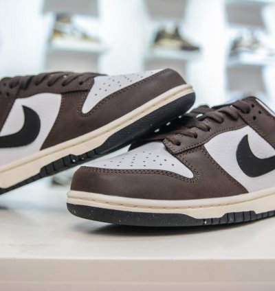 240 Nike Sb Dunk Low Nextnature Brown Black White Hf4292-200 -
