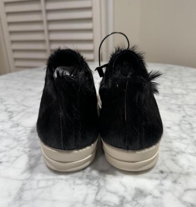 Rick Owens Strobe Low black Fur