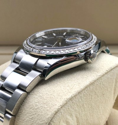 Rolex Datejust 36 126284rbr Blue Fluted Wave Motif Dial Oyster 2021 New Model