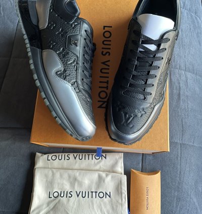 Louis Vuitton Embossed Monogram Run Away Trainer Sneaker
