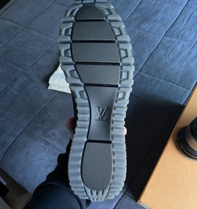 Louis Vuitton Embossed Monogram Run Away Trainer Sneaker