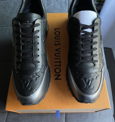 Louis Vuitton Embossed Monogram Run Away Trainer Sneaker