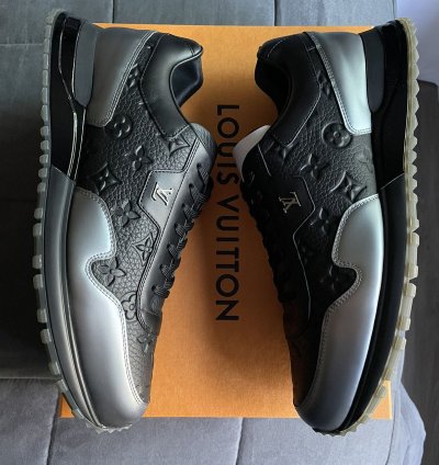 Louis Vuitton Embossed Monogram Run Away Trainer Sneaker
