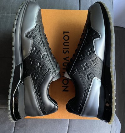 Louis Vuitton Embossed Monogram Run Away Trainer Sneaker