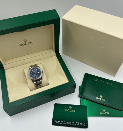 Rolex Datejust 36 126284rbr Fluted Blue Jub-126284rbr-0042