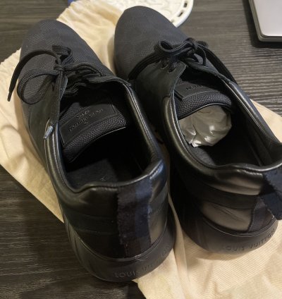 Louis Vuitton Fast Lane Sneakers Black