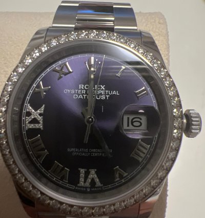 Rolex Datejust 36 126284rbr Neu Rolex Schal