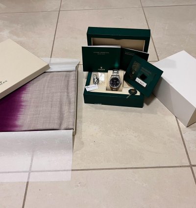 Rolex Datejust 36 126284rbr Neu Rolex Schal