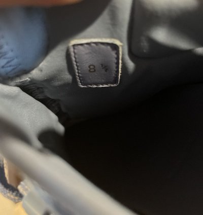 Louis Vuitton Fastlane Denim Blue Size 8 5lv9 5m New