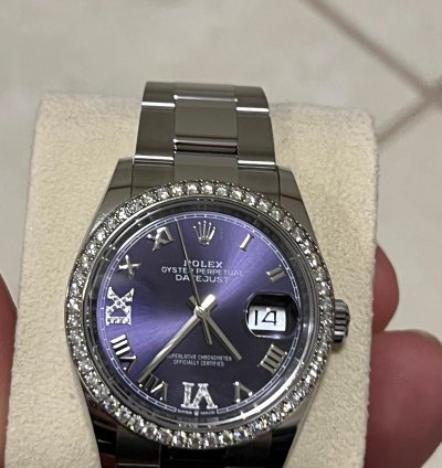 Rolex Datejust 36 126284rbr Neu Rolex Schal