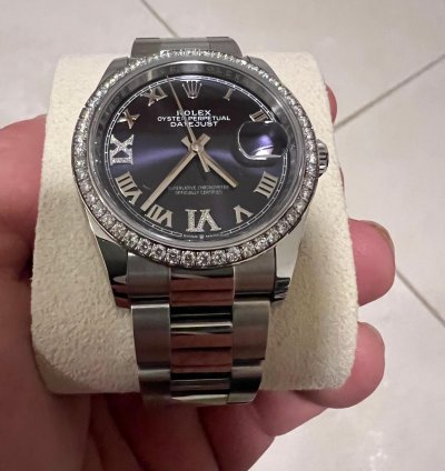 Rolex Datejust 36 126284rbr Neu Rolex Schal