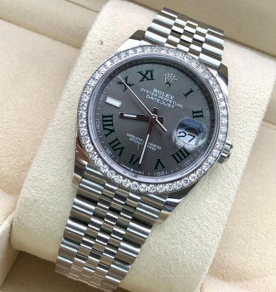 Rolex Datejust 36 126284rbr Wimbledon Jubilee