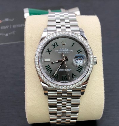 Rolex Datejust 36 126284rbr Wimbledon Jubilee